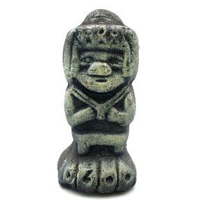 Latin American Folk Art Figurine Miniature Statue Tribal Aboriginal Mayan Tiki